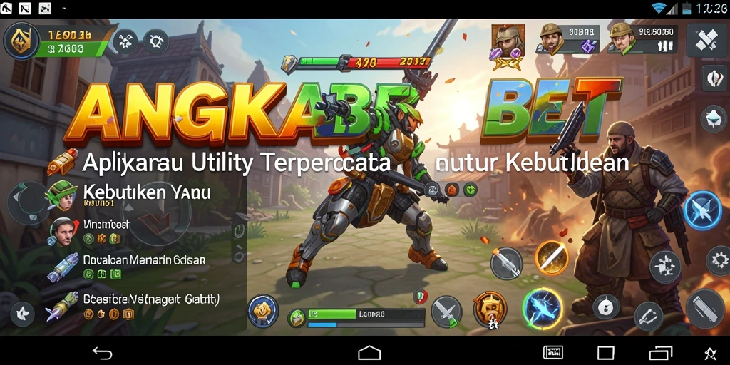 Tampilan antarmuka ANGKABET yang intuitif dan modern.