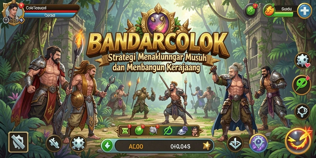 Tangkapan layar gameplay BANDARCOLOK menunjukkan strategi yang menarik dan mendebarkan.