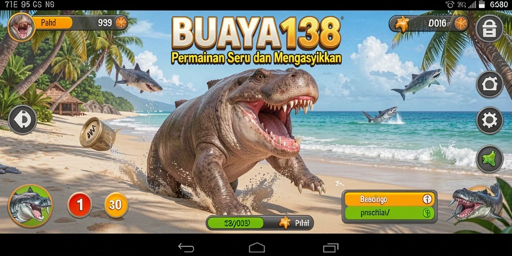 Screenshot gameplay BUAYA138 menunjukkan suasana seru permainan Bingo.