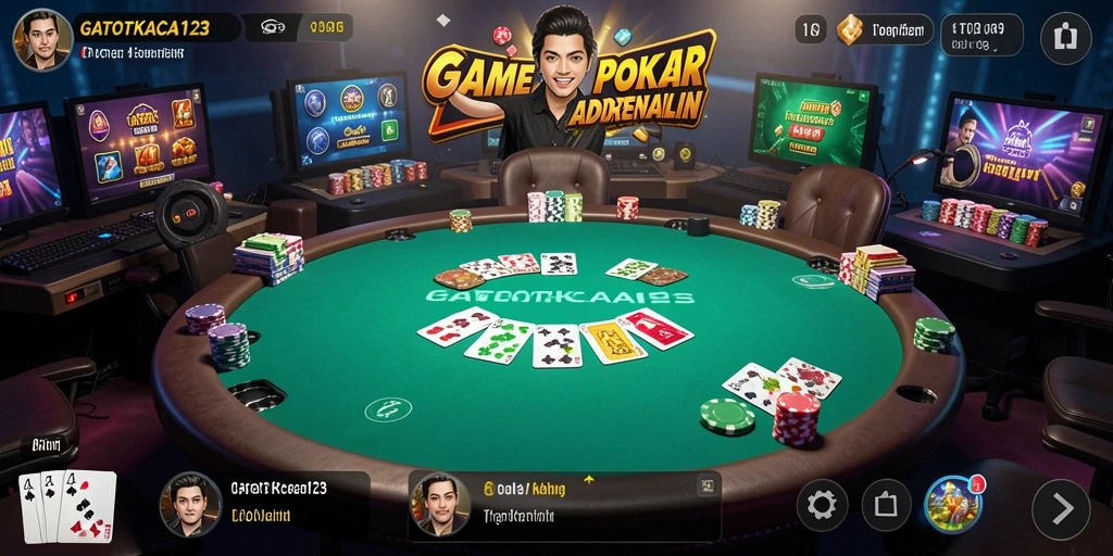 Tampilan gameplay GATOTKACA123 yang mendebarkan dan penuh aksi.