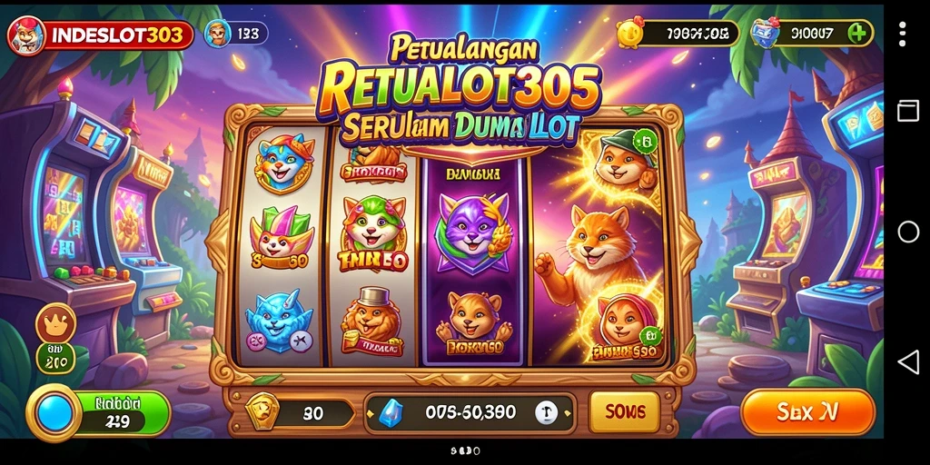 Gameplay seru dan penuh tantangan di INDESLOT303.
