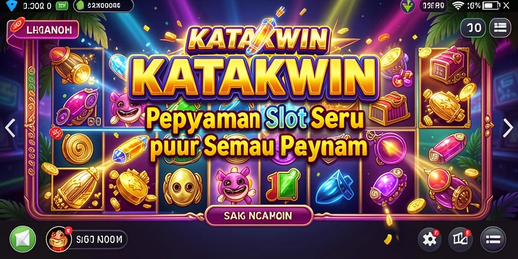 Screenshot KATAKWIN menampilkan pengalaman bermain slot yang menarik.