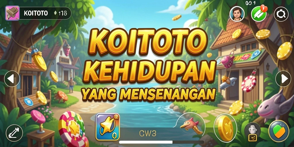 Tampilan gameplay KOITOTO dengan grafis dan interaksi yang realistis.