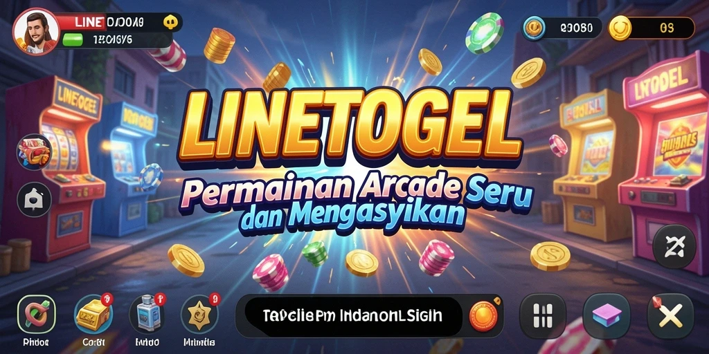 Gameplay menarik dari LINETOGEL dengan grafis cerah.