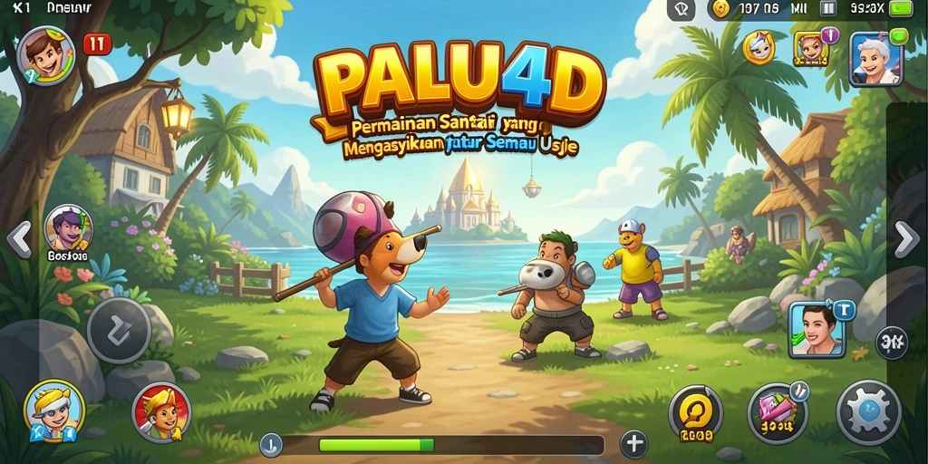 Tampilan gameplay PALU4D yang penuh warna dan mengasyikkan.