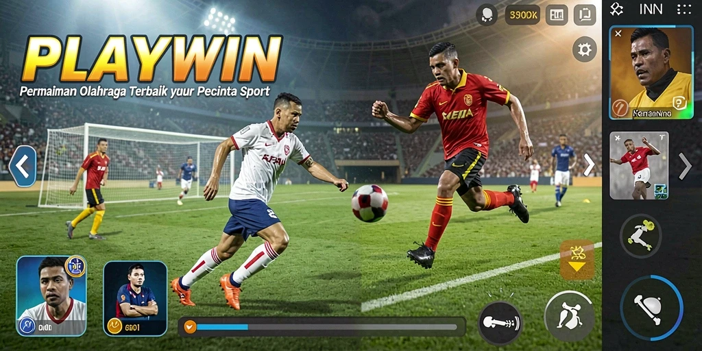 Gameplay menarik dari <strong>PLAYWIN</strong> yang menyuguhkan berbagai olahraga.