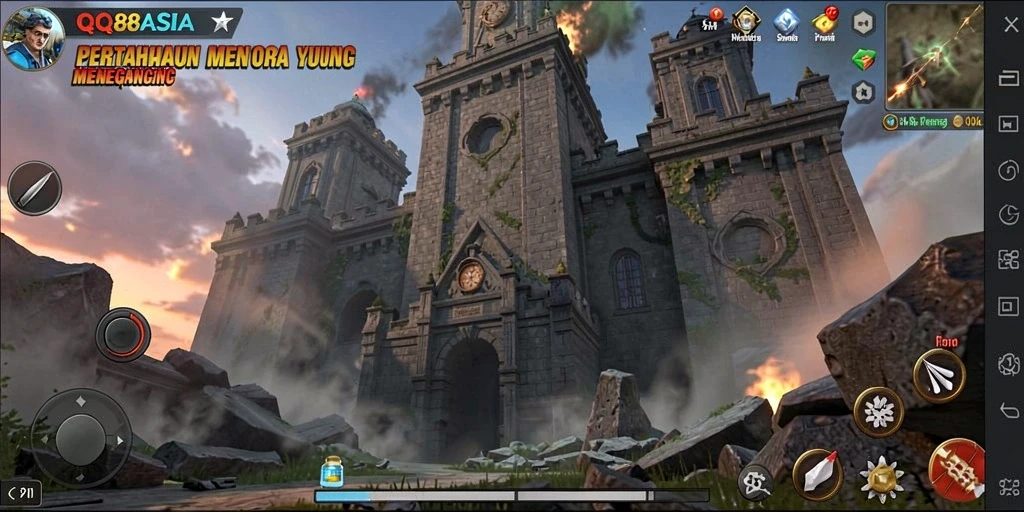 Gameplay seru dari QQ88ASIA dalam kategori Tower Defense.