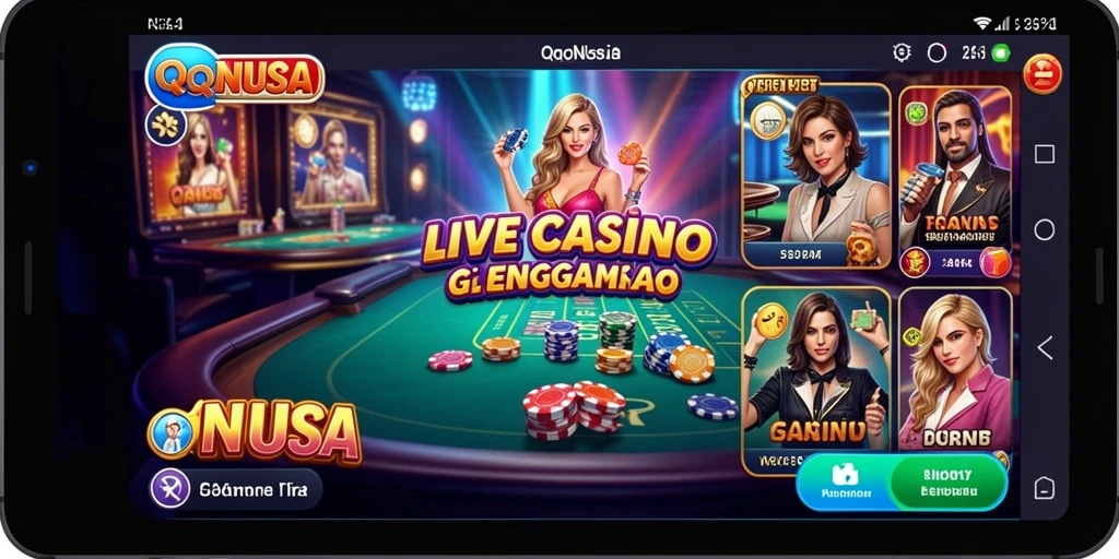 Gameplay seru dan interaktif di aplikasi QQNUSA.