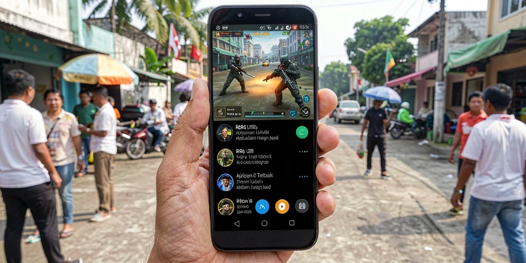 Tampilan utama aplikasi R6R6 dengan fitur Utility yang lengkap.