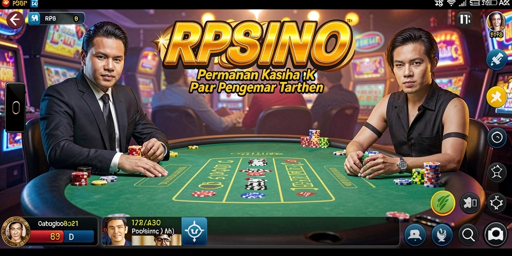 Tampilan dinamis dan menarik dari gameplay Kasino RP8.