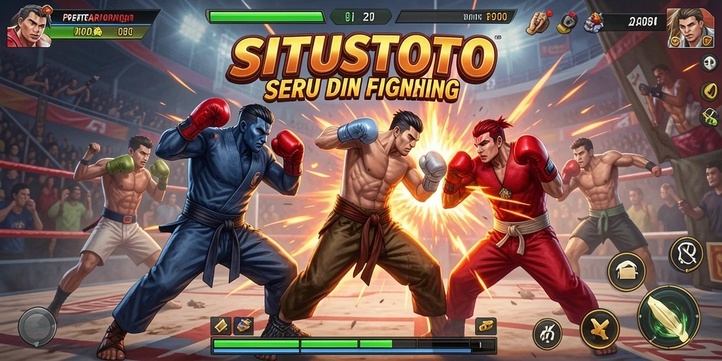 Tampilan aksi pertarungan seru di SITUSTOTO.