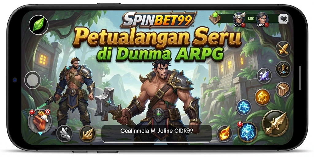 Tampilan gameplay SPINBET99 yang mendebarkan dalam petualangan ARPG.