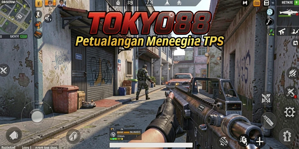 Tampilan menakjubkan dari gameplay TPS di TOKYO88.