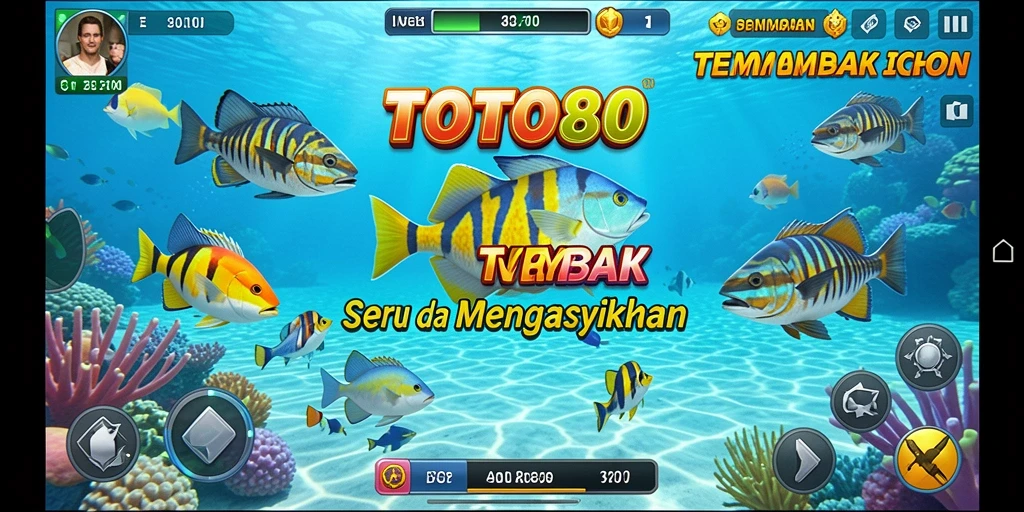 Gameplay menarik Tembak Ikan di TOTO80.